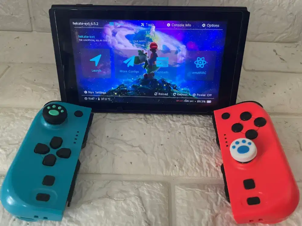 Nintendo Switch V1 CeFW triple boot micro sd 256GB game banyak