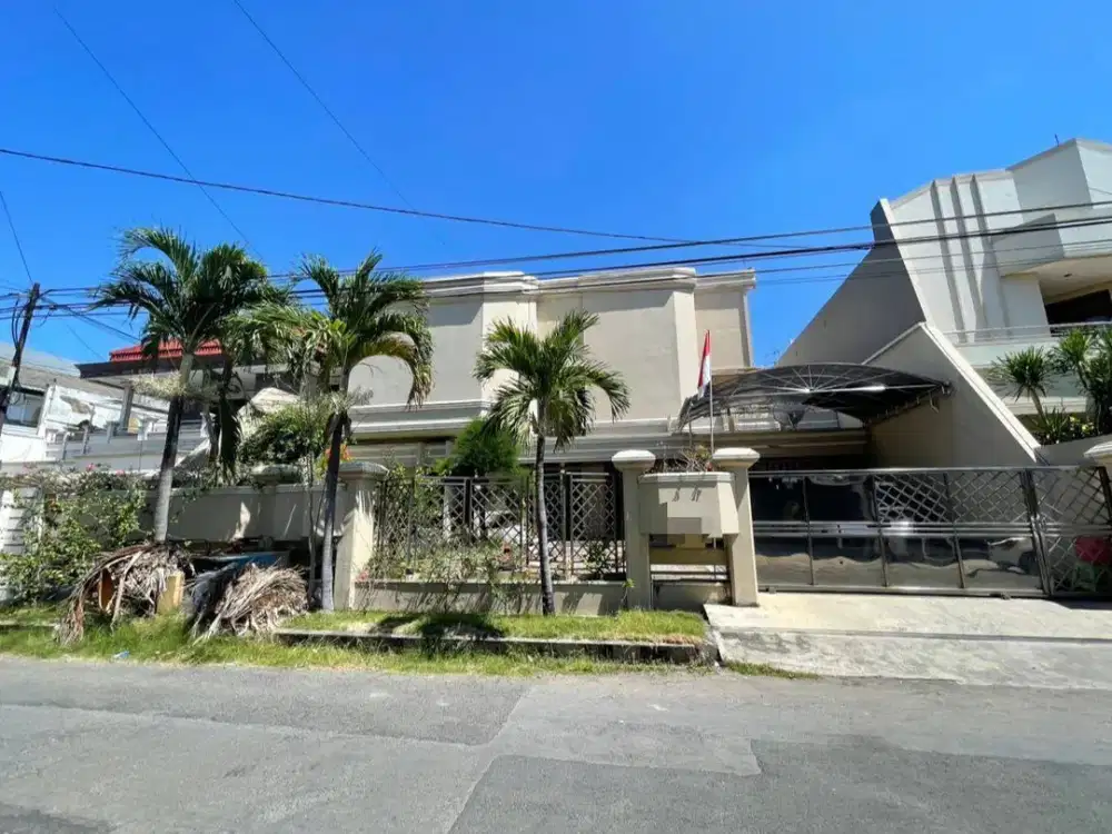 DIJUAL MURAH LELANG RUMAH HITUNG HARGA TANAH SAJA DI DHARMAHUSADA INDAH BARAT
