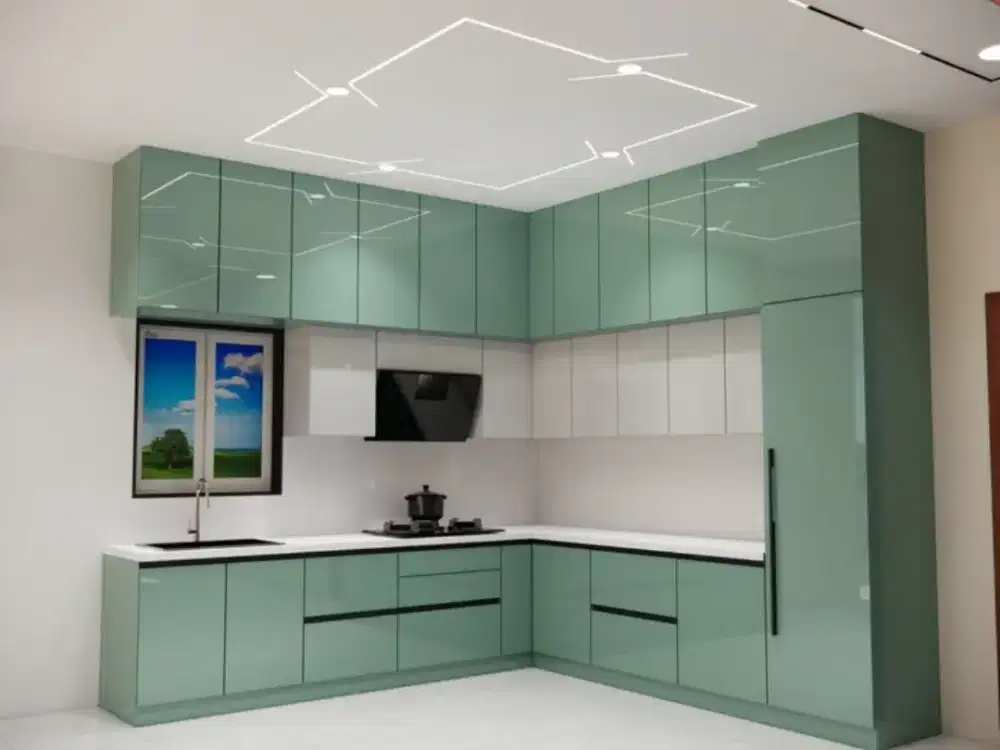 Kitchen set minimalist bebas custom