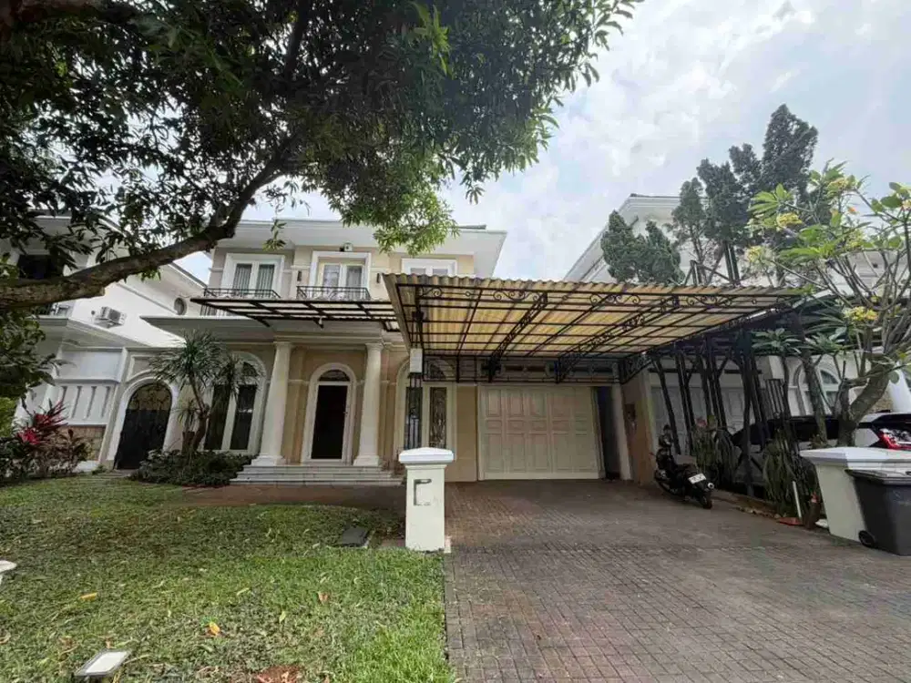 DISEWAKAN RUMAH FOUNTAINBLE BSD FULLY FURNISHED CARPORT 4