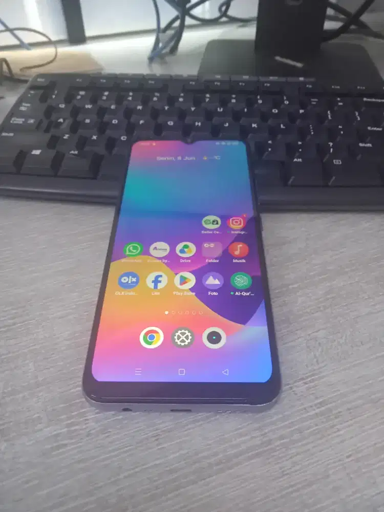 Dijual HP realme c15 4/64 minus pake