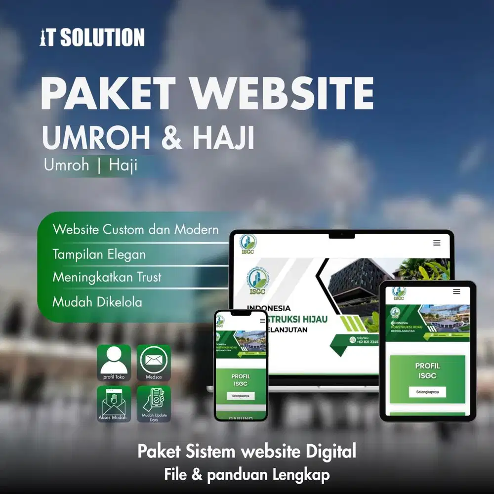 Pembuatan Website Travel Umroh dan Haji Profesional