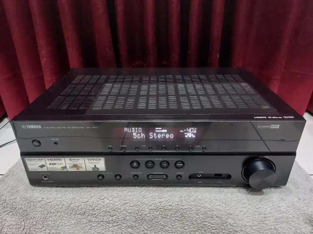 YAMAHA Amplifier AVR RX-V377 - Masih Segel
