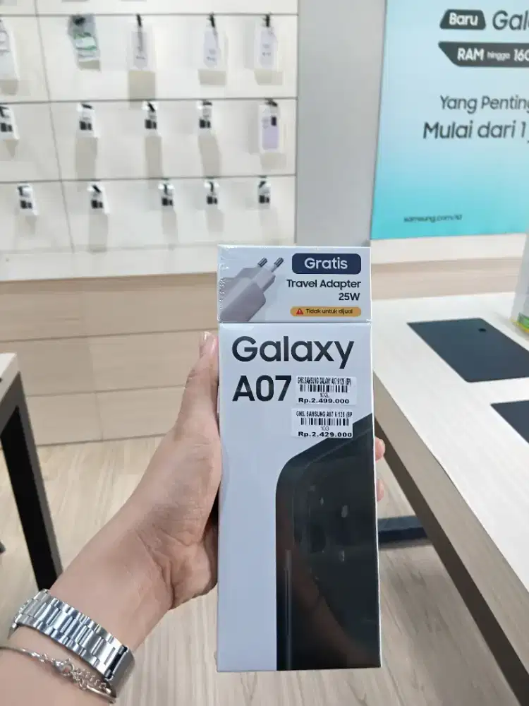 Samsung A07 6/128 garansi resmi 1tahun atlantis dahsyat