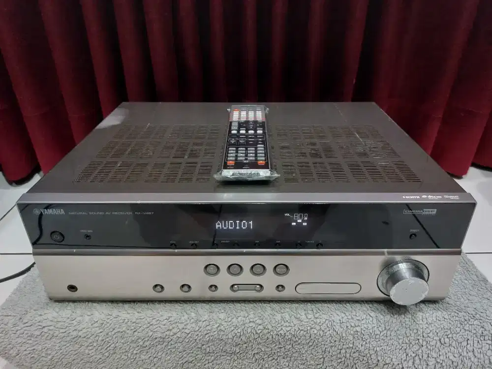 YAMAHA Amplifier AVR RX-V467 - Masih Segel dan Ada Remote