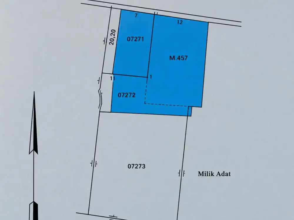 TANAH PLUS BANGUNAN DI PINGGIR JALAN RAYA PEJATEN BARA JAKARTA SELATAN DIJUAL