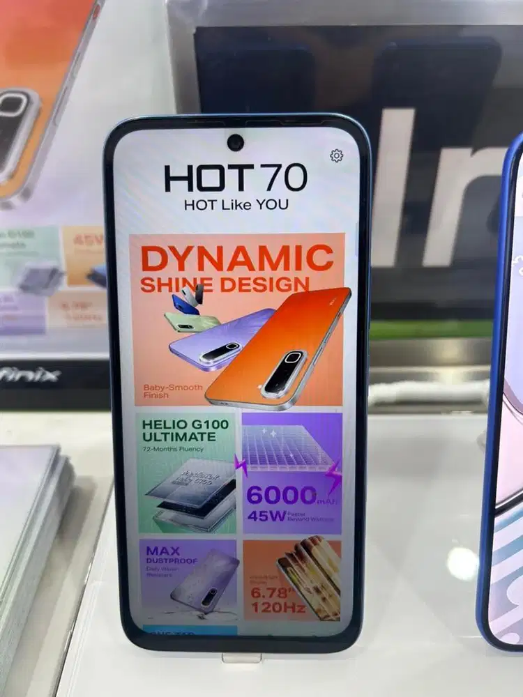 Infinix Hot 70 6/128GB Cicilan Tanpa DP