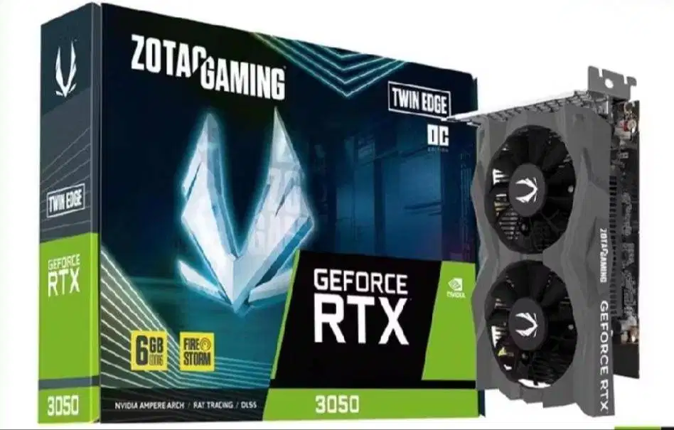 Zotac Geforce RTX 3050 6GB GDDR6 Twin Edge OC