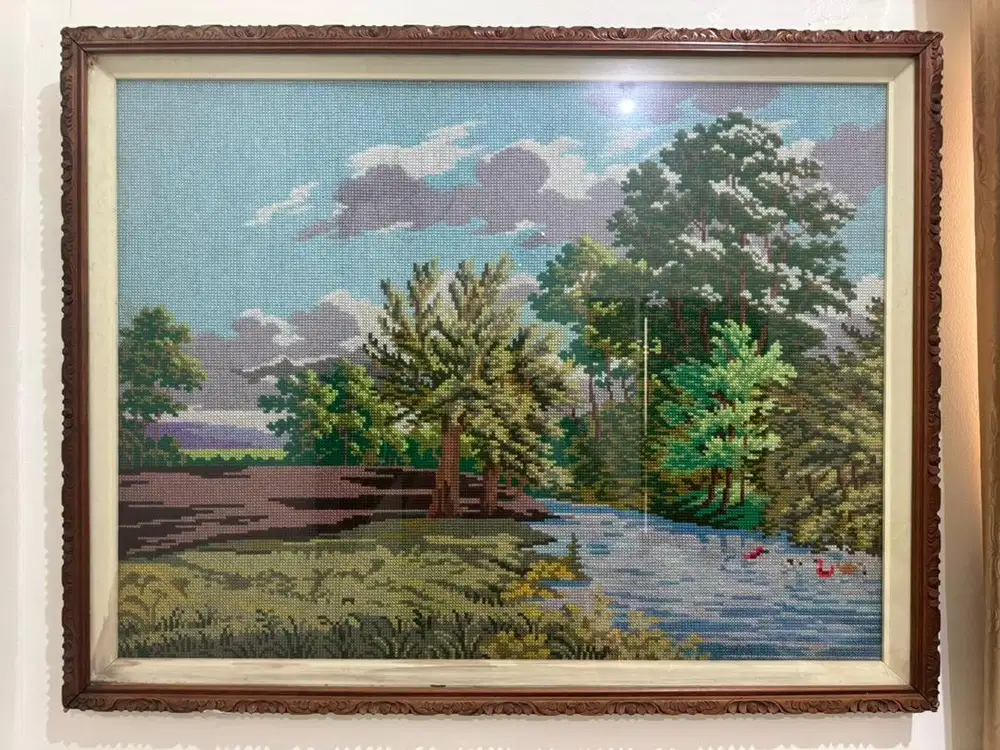 Lukisan Vintage (Pemandangan)