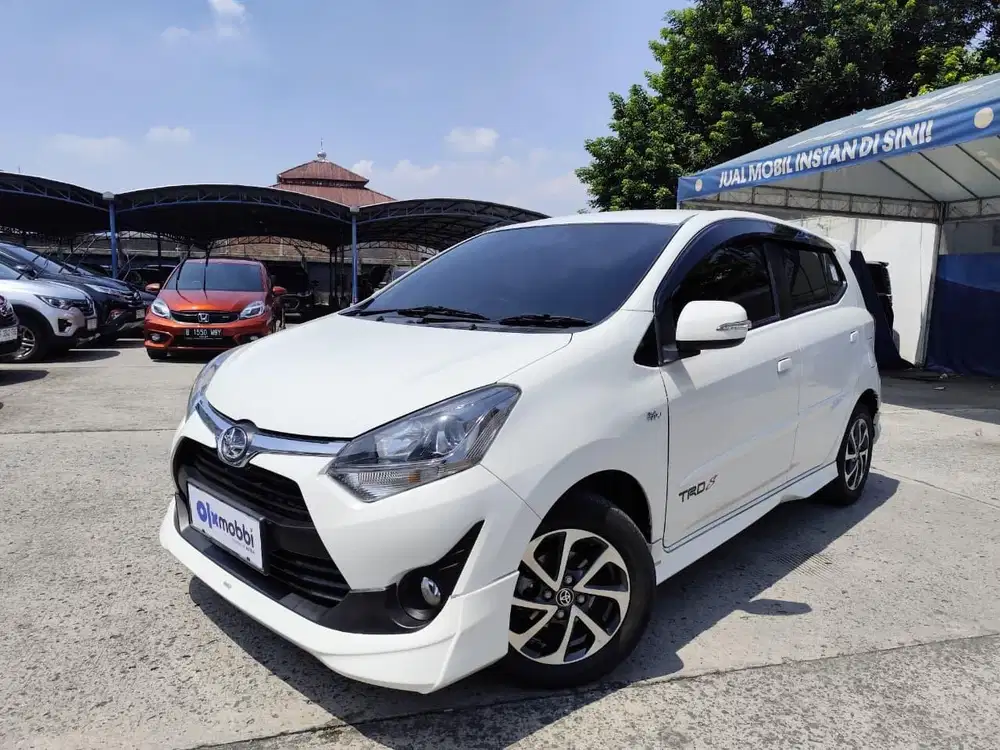 TDP 1 JUTA Toyota Agya 1.2 G TRD Sportivo Bensin-AT 2017 Putih CBMVB