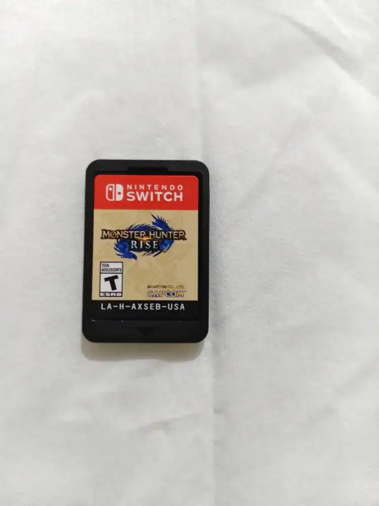 Cartridge Nintendo Switch game Monster Hunter Rise USA, hrga sudah Net