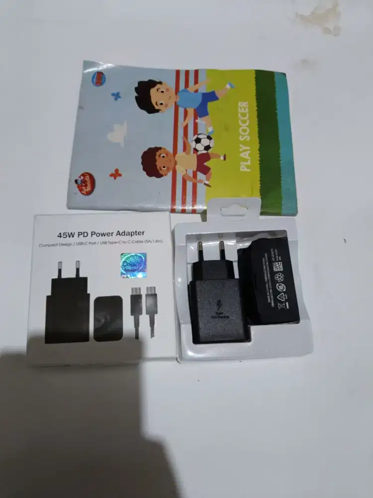 Charger SAMSUNG 45 WATT satu set support super fast charging c to c