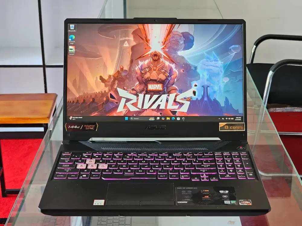 ASUS TUF A15 FA506IC AMD Ryzen 7 4800H Ram 8 GB SSD 512 GB Nvidia RTX