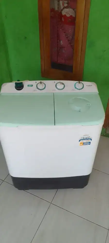 Jual mesin cuci merk sanken kpsitas 8kg fungsi normal