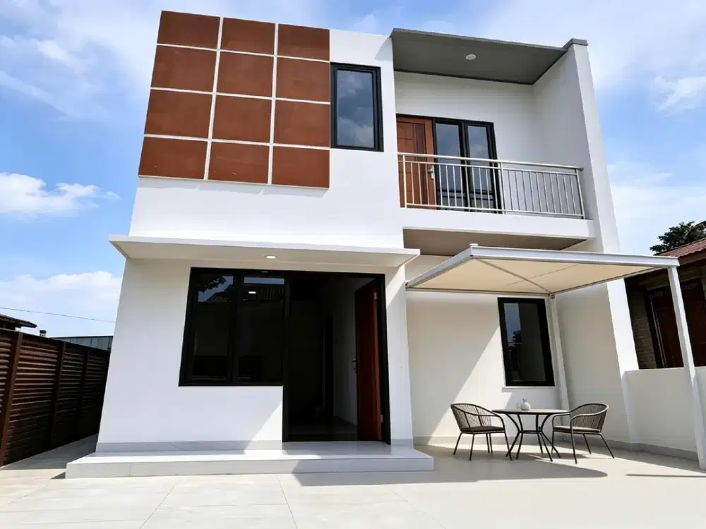 Rumah Baru Sukamaju Baru Depok - KPR Free All Biaya Dekat Gerbang Tol Cisalak
