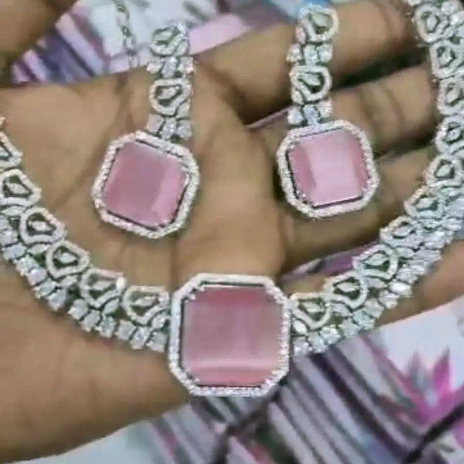 M2 SET KALUNG INDIA CHOKER JEWELRY PERNIKAHAN WEDDING PREMIUM
