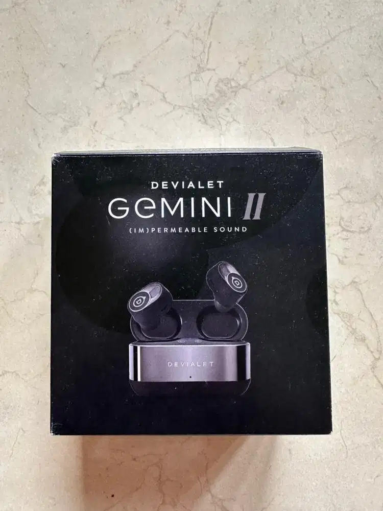 DEVIALET GEMINI 2 TWS PREMIUM ORIGINAL FROM FRANCE BNIB AUT 1000%