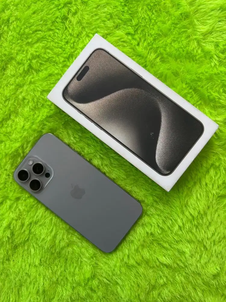 iphone 15promax 256 natural titanium ibox