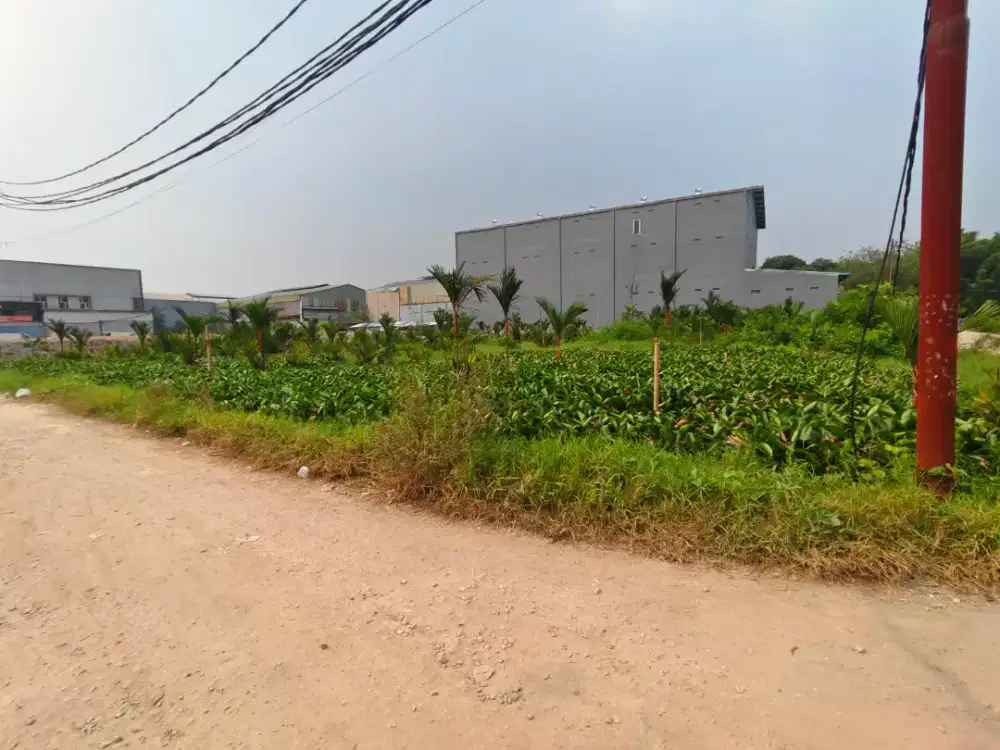 Di jual tanah cipondoh kavling dpr ijin industri dan gudang