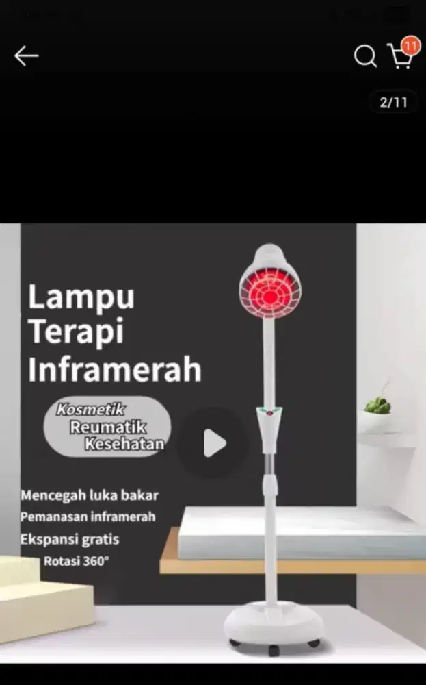 Lampu Terapi Infra Merah