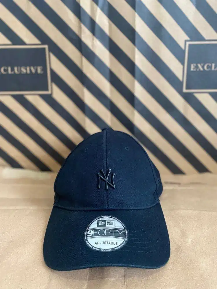 Topi MLB NYC Balck logo small