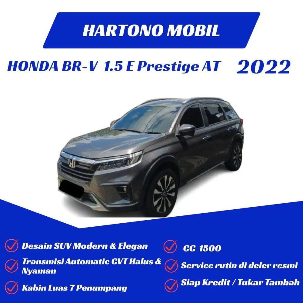 BRV 1.5 Prestige CVT metik 2022