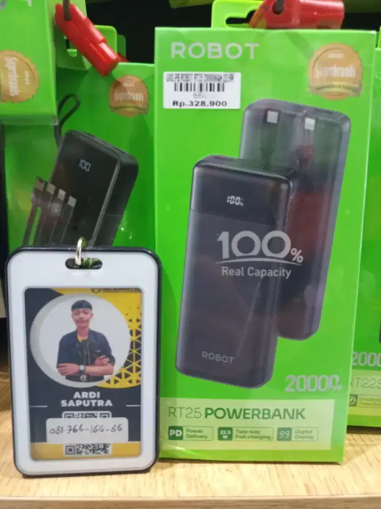 PB ROBOT RT25 20000MAH 22,5W