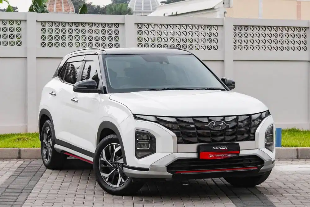 Hyundai Creta 1.5 Prime Sunroof Panoramic AT Matic 2023 Putih Two Tone