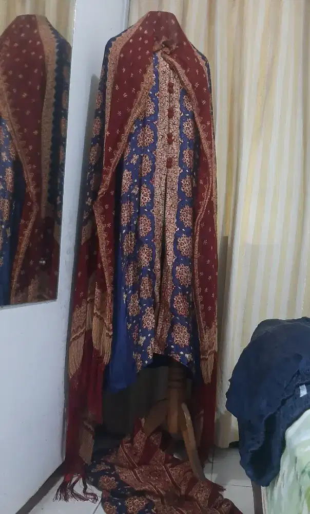 Satu set baju kebaya muslim