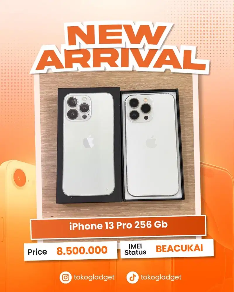 iPhone 13 Pro 256 Gb ex BEACUKAI RESMI