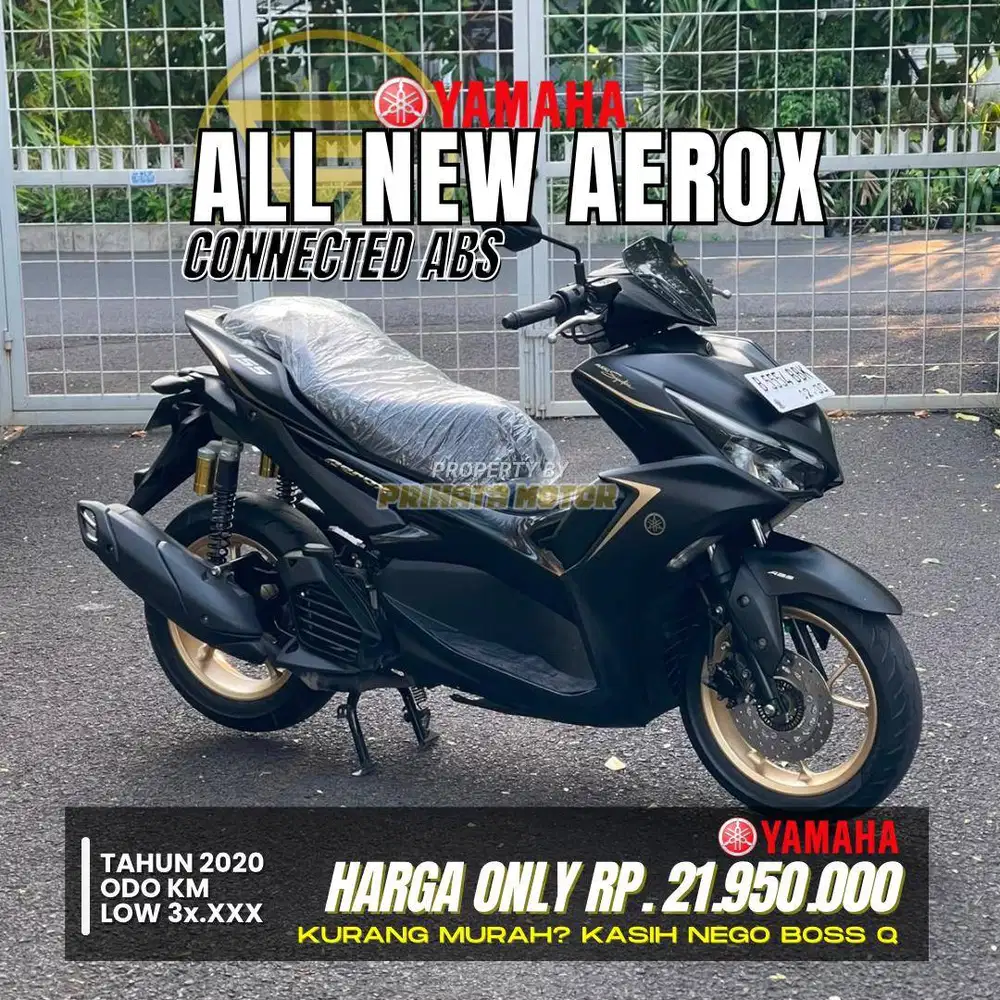CREDIT DP MULAI 1.7 JUTA !!! YAMAHA AEROX 155 CONNECTED ABS 2020