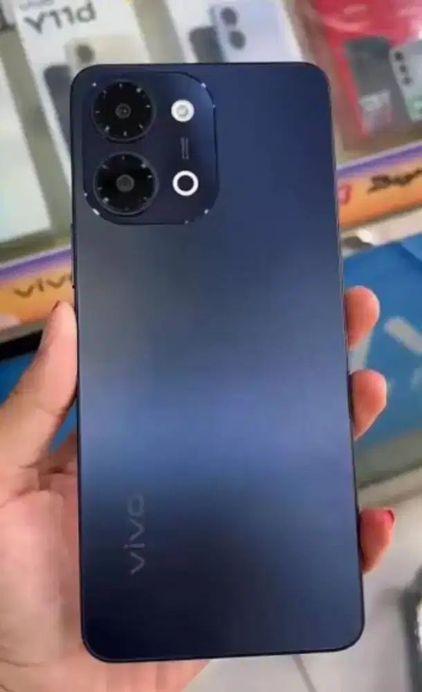 JUAL HP VIVO Y11D 4 + 4 / 128GB BLACK SECOND LIKE NEW BARU SEMINGGU