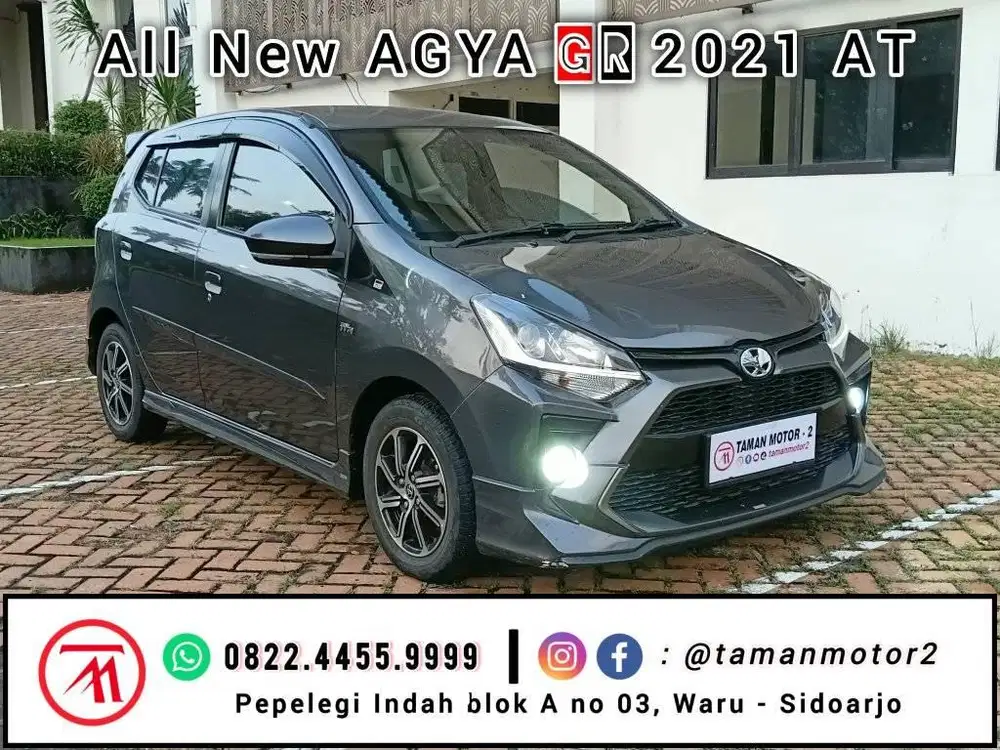 [ Low KM 36rb ] Agya GR Sport 2021 AT ORIGINAL