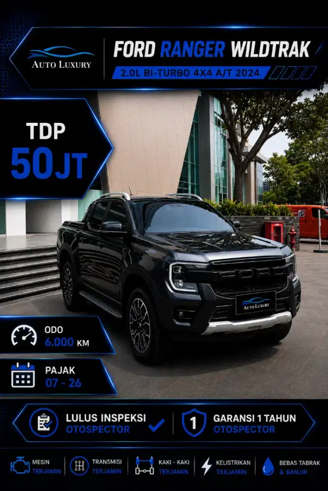 [KM 6.xxx] FORD RANGER WILDTRAK 2024 DIESEL 4X4
