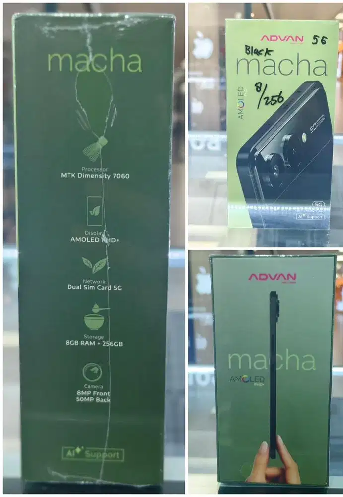 Advan Macha 5G 8/256 Baru segel garansi resmi 1 thn