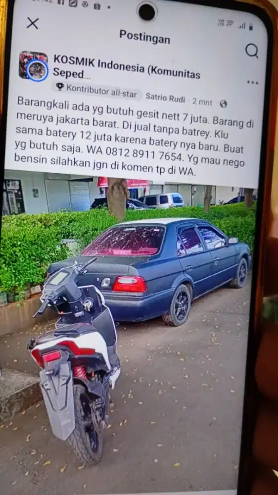 Jual gesits motor josss