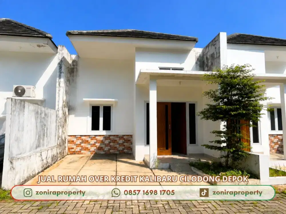 Jual Rumah Take Over di Mandor Samin Kalibaru Cilodong Depok 5 menit Alun alun GDC