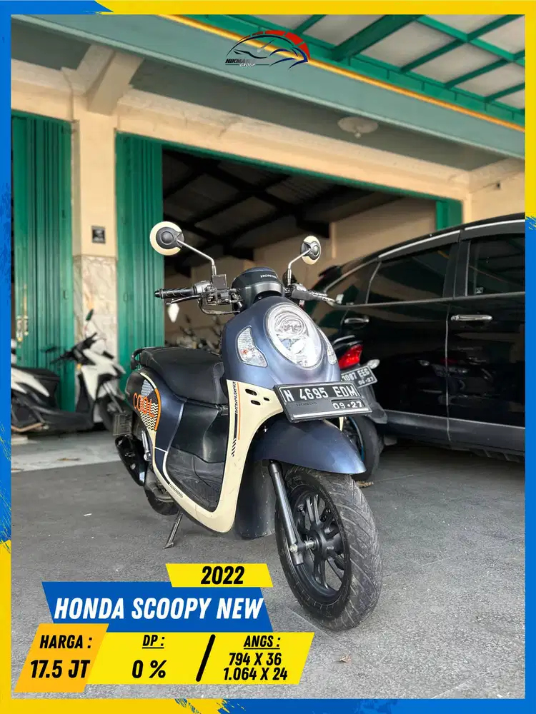 HONDA SCOOPY NEW 2022 MANTAP GASS MASZEHH HIKMAH MOTOR KEPUH