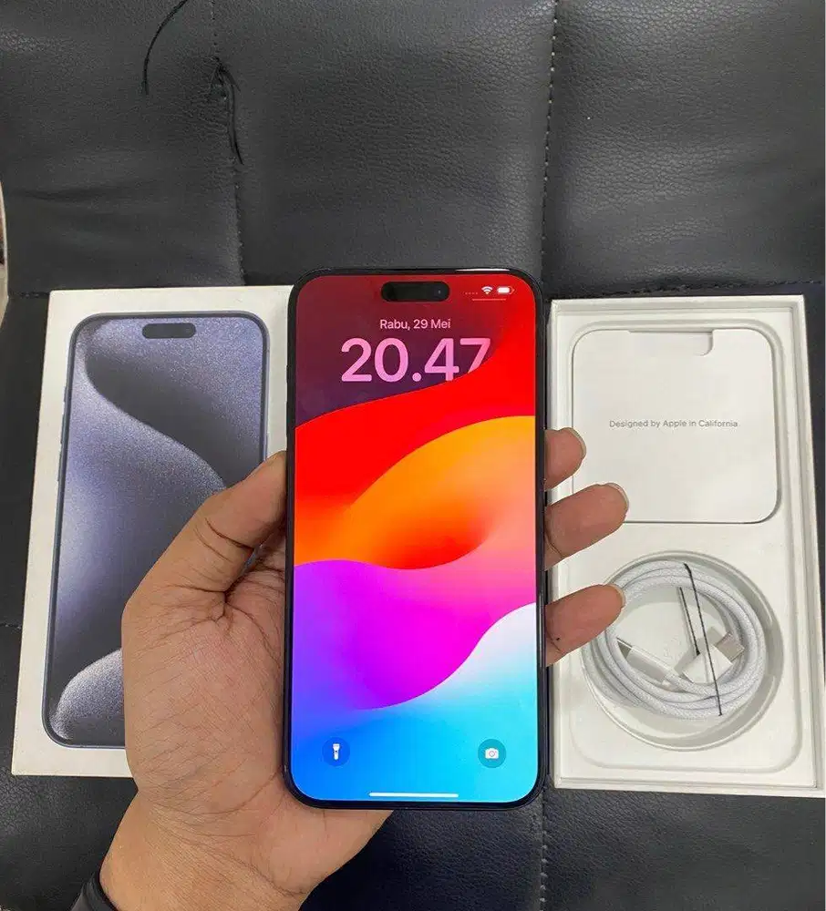 iphone 15 128gb ibox lengkap mulus ori
