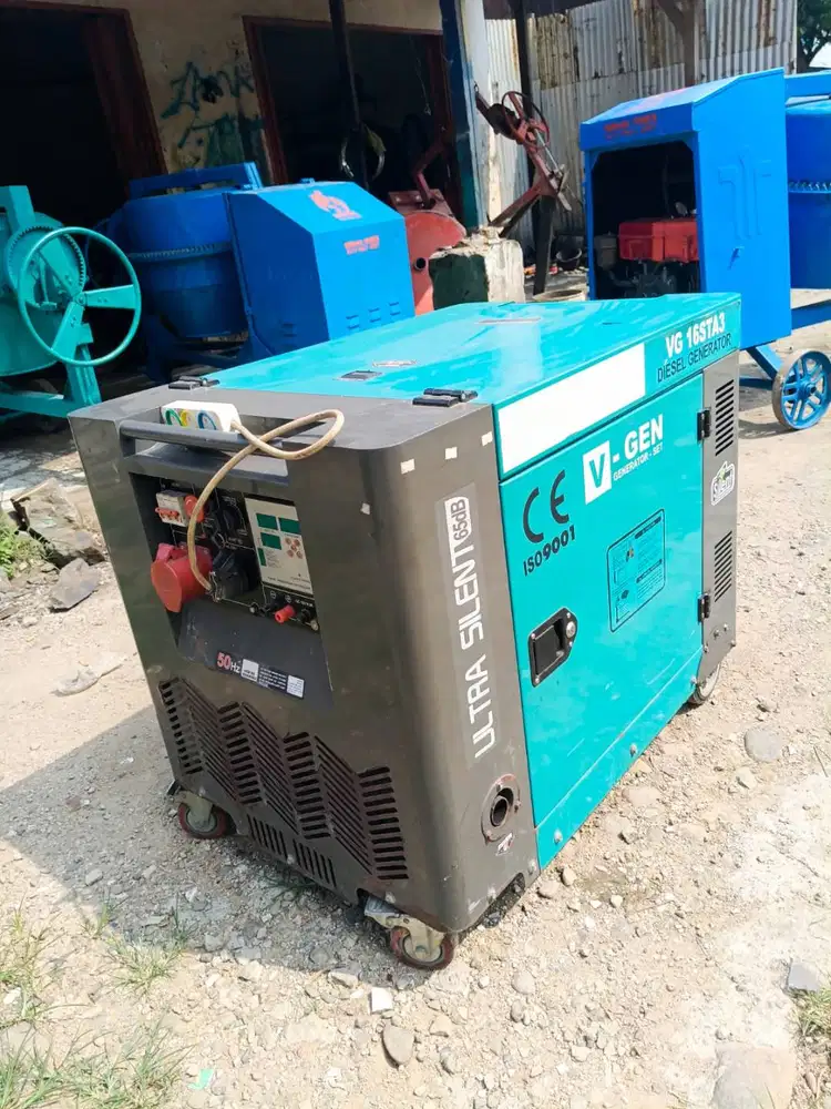 Jual Mesin Genset Vgen Kondisi Mulus Siap Pakai