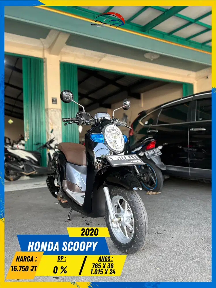 HONDA SCOOPY 2020 NDANG SATSET MASZEHH HIKMAH MOTOR KEPUH