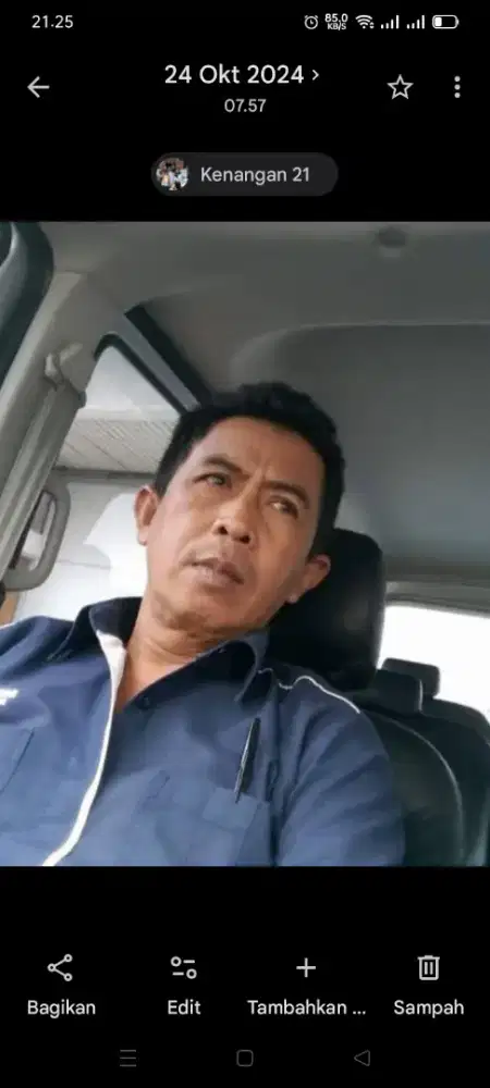 Saya mncari pekerjaan sebagai driver pribadi dan kantor