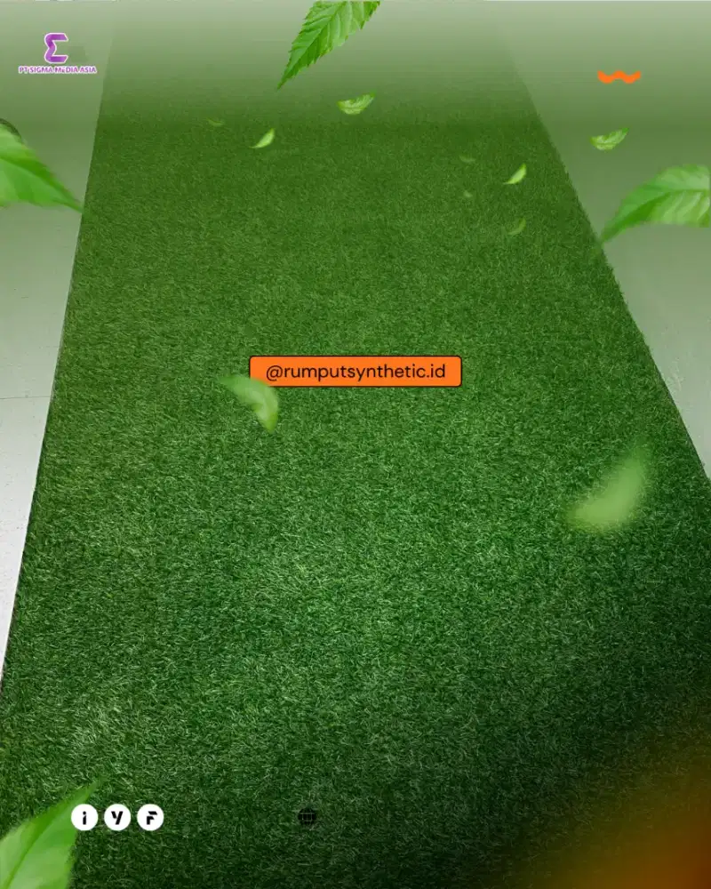 Terima Beres! Pasang Rumput Sintetis Halaman & Balkon Rumah