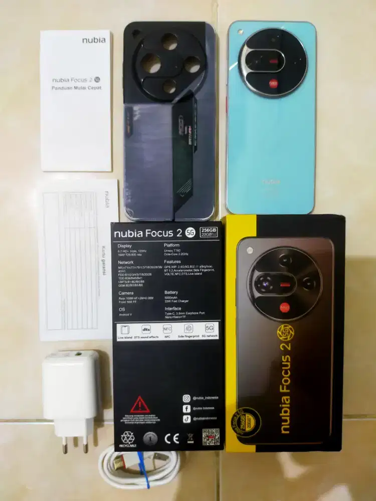 Nubia Focus 2 5G seperti baru 8/256