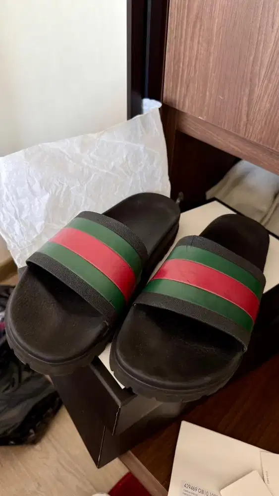 Gucci Slide Track Black size 12