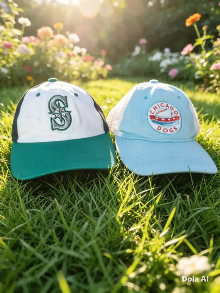 Paketan 2 Topi Baseball Branded3033