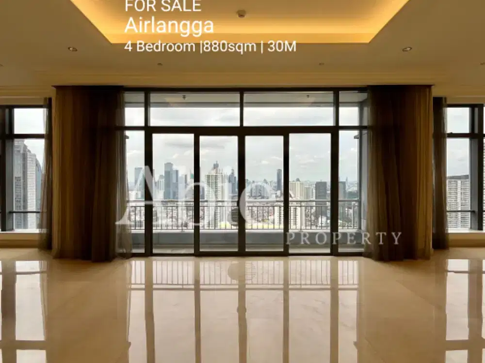 FOR SALE Apartment Airlangga 4Bedroom