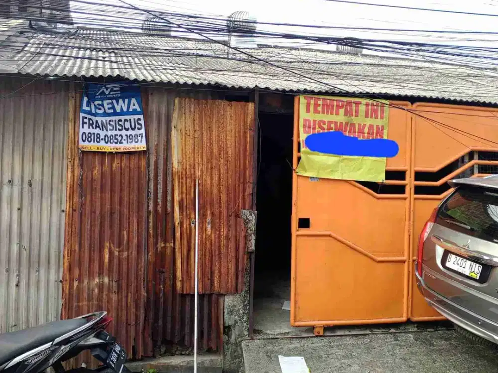 Disewakan Gudang Cengkareng Indah uk 400m
