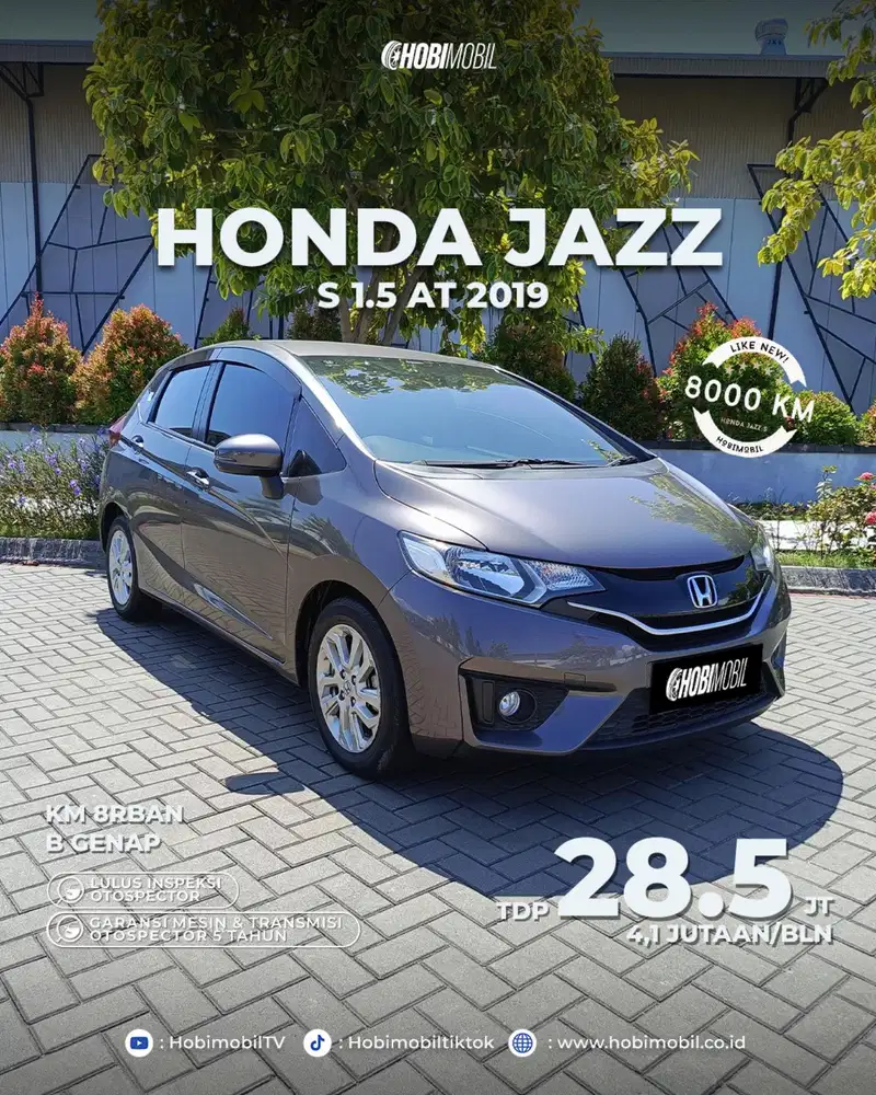 Honda Jazz S 1.5 AT Thn 2019