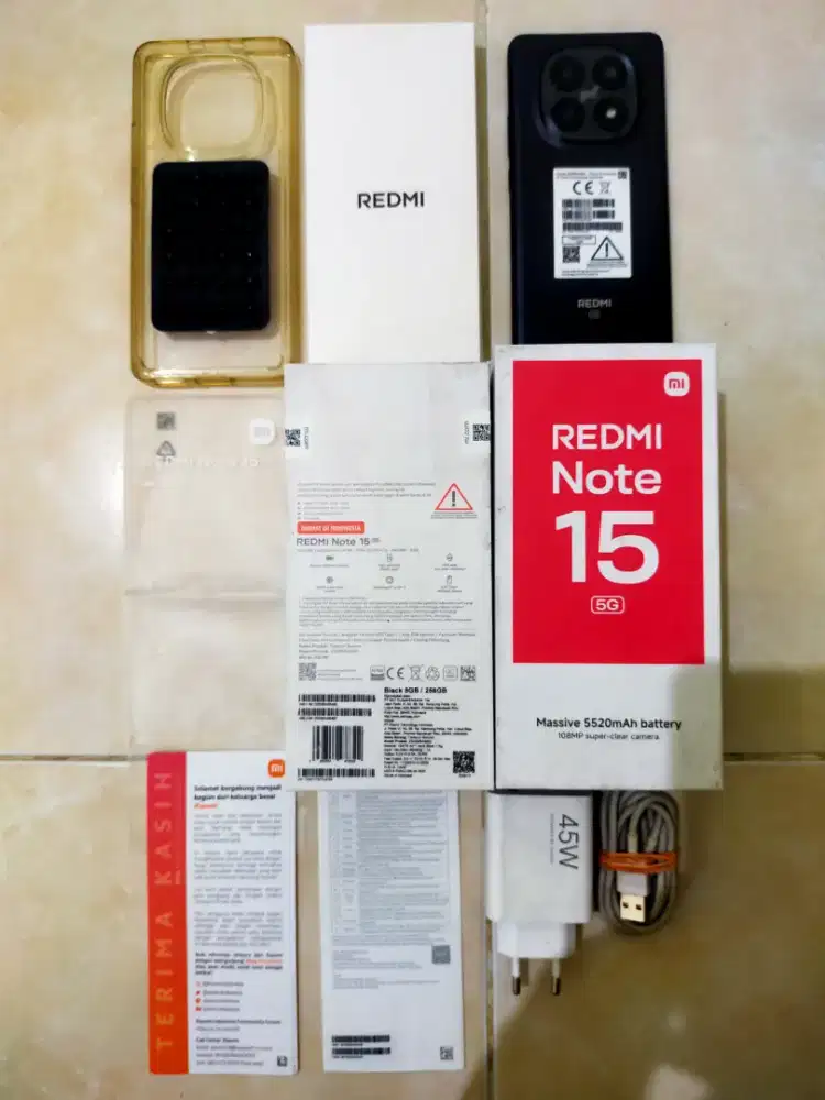 Redmi note 15 5G 8/256 mulus